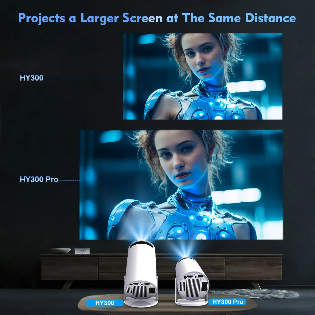 Magcubic HY300 Pro 4K  Home Cinema Mini Projetor